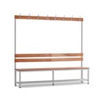 (MDK-107602) CH KB200B Kleedkamerbank met 8 kledinghaken..., Huis en Inrichting, Woonaccessoires | Kapstokken, Ophalen of Verzenden