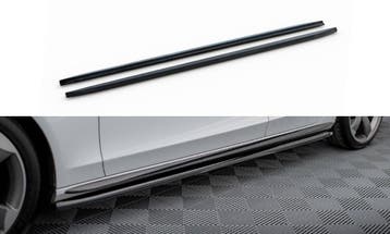 Zijskirts Audi A4 Competition B8 FL Maxton Glans Zwart, Ophalen of Verzenden, Nieuw