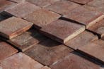 Oude boerenplavuizen | Antieke terracotta tegels | Estrikken, Gebruikt, Steen of Klei, 10 m² of meer, Plavuizen