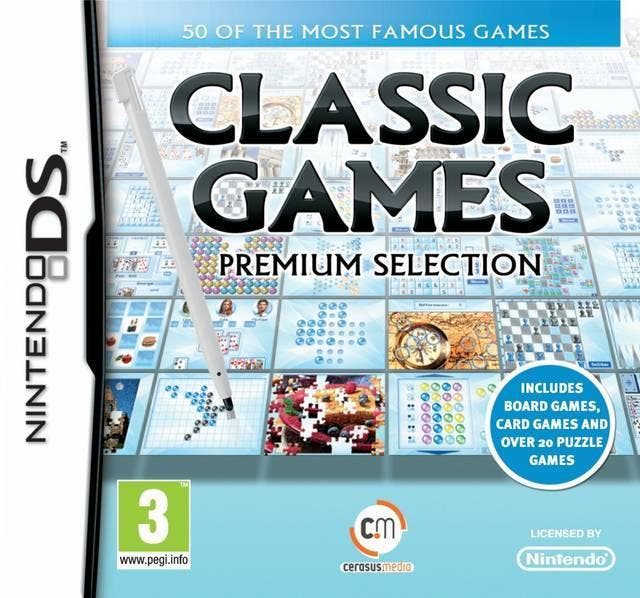 Classic Games: Premium Selection (DS) 3DS, Spelcomputers en Games, Games | Nintendo DS, 1 speler, Zo goed als nieuw, Ophalen of Verzenden