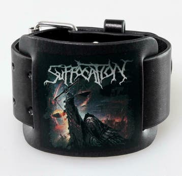 Suffocation - Pinnacle of Bedlam Polsband off. merchandise, Ophalen of Verzenden, Nieuw, Kleding