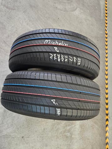235/60/17 102V VOL MICHELIN ZOMERBANDEN 6,5MM PROFIEL 2X, Ophalen, Gebruikt, 17 inch, 235 mm