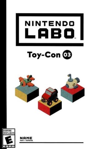 Nintendo Labo Toy Con 03 (Losse Cartridge) (Switch Games), Spelcomputers en Games, Games | Nintendo Switch, Ophalen of Verzenden