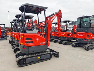 DELEKS® Minigraver 1.8t | Kubota D902 | Profi-Graafmachine, Verzenden, Graafmachine