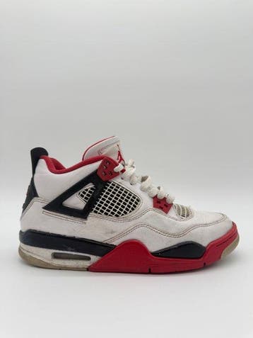 Nike - Jordan 4 Retro Fire Red (2020) (GS) - Sneakers -, Kleding | Heren, Schoenen, Nieuw