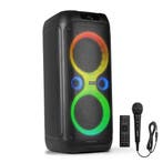 Retourdeal - Fenton Core160 party box met microfoon - Blueto, Audio, Tv en Foto, Luidsprekers, Verzenden, Zo goed als nieuw