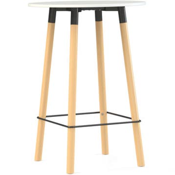 Corner bartafel, Ø80cm, 110 cm hoog, Huis en Inrichting, Tafelonderdelen, Ophalen of Verzenden, Nieuw