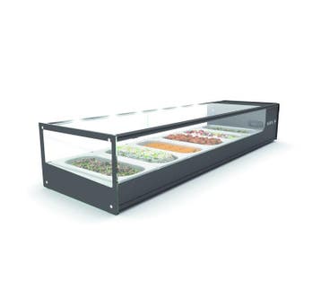 Tapas Koelvitrine | LED Verlichting | Beschikbaar in 2 Maten, Verzenden, Nieuw in verpakking