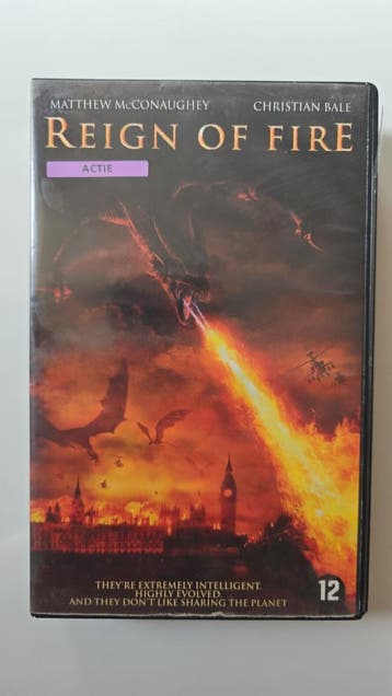 REIGN OF FIRE (EX RENTAL) (VHS), Verzenden, Gebruikt