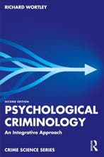 Psychological Criminology 9780367281021, Boeken, Zo goed als nieuw