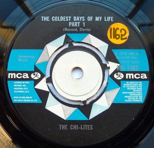 The Chi-lites - The Coldest Days Of My Life, Cd's en Dvd's, Vinyl | Pop, Gebruikt, Ophalen of Verzenden