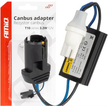 CANBUS-weerstand voor LED-lampen – 12V – 3.2W – T10 (W5W), Ophalen of Verzenden