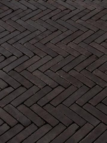 WF60 Carbona Antica gebakken waalformaat zwart..., Ophalen of Verzenden, Nieuw, Keramiek, Klinkers