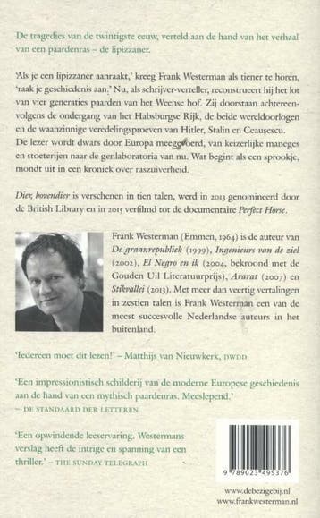 Dier, bovendier 9789023495376 Frank Westerman, Boeken, Verzenden, Zo goed als nieuw, Frank Westerman