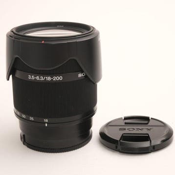 Sony DT 3.5-6.3/18-200 Cameralens, Nieuw