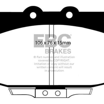 EBC 86-89 Mazda RX7 2.4 (1.3 Rotary)(Vented Rear Rotors), Ophalen of Verzenden, Nieuw