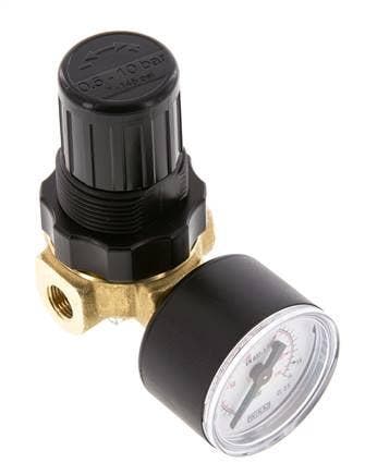 Drukregelaar G1/4 330l/min 0.2-6.0bar/3-87psi Lucht Water, Verzenden, Nieuw
