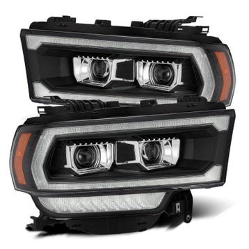AlphaRex 19-21 Ram 2500 LUXX LED Proj Headlights Plank Style, Ophalen of Verzenden, Nieuw