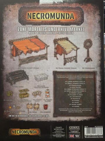 Zone Mortalis Underhive Market (Warhammer nieuw), Ophalen of Verzenden, Nieuw