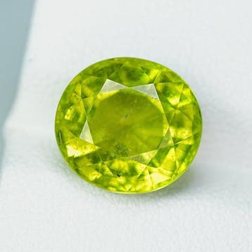 Zonder minimumprijs Geel, Groen Toermalijn - 6.08 ct -, Nieuw