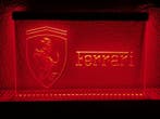 Ferrari neon bord lamp LED cafe verlichting reclame lichtbak, Verzenden, Nieuw