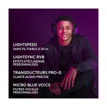 G733 Gaming Headset (zwart) (Luidsprekers en Hi-fi, Huis), Verzenden, Nieuw