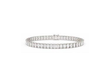 Armband - 14 karaat Witgoud - 30.01ct. tw. Diamant, Nieuw
