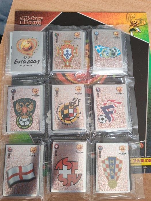 Panini Euro 2004 Cristiano Ronaldo, rookie Empty album +, Verzamelen, Stickers