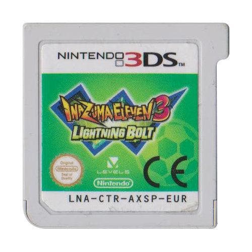 3DS Inazuma Eleven 3: Lightning Bolt, Spelcomputers en Games, Games | Nintendo 2DS en 3DS, Zo goed als nieuw, Verzenden