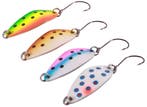 Ultimate ultralight spoon selection size 1 4,5g 4pcs, Watersport en Boten, Verzenden, Nieuw, Overige typen