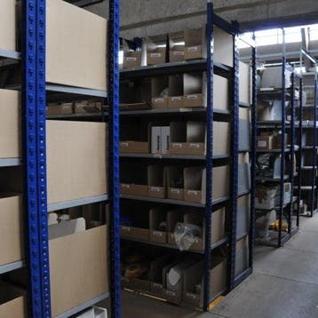 Mobilfer legbordstelling onderdelen, gebruikt - Legbord 1000, Ophalen of Verzenden