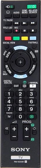 Afstandsbediening Sony RM-ED061, Ophalen of Verzenden, Nieuw, Origineel