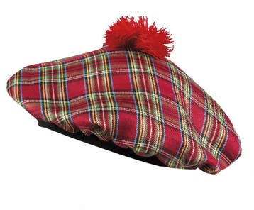 Schotse baret rood, Ophalen of Verzenden, Nieuw