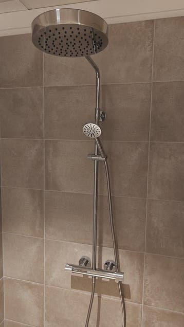 Regendouche engraved design chroom 0016-62, Ophalen, Nieuw, Chroom, Douche
