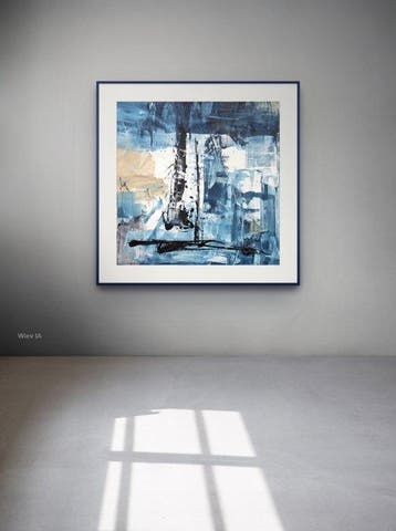 Giuseppe Panzica - Vol. 3898 - Blue Vela (100X100 XXL) NO