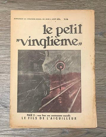 Le Petit Vingtième - N°32 de 1931 - Tintin en Amérique - 1, Nieuw