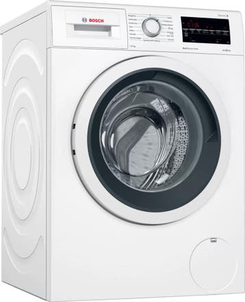 Bosch WAT284B2 - Wasmachine - 8 kg - 1400 tpm - EcoSilence, Ophalen of Verzenden, Zo goed als nieuw, Voorlader, 85 tot 90 cm