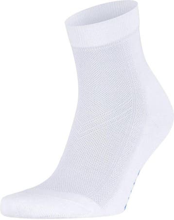Falke Cool Kick Sok Wit Blauw 2000 maat 37-38 Heren, Kleding | Heren, Sokken en Kousen, Verzenden, Nieuw, Wit, FALKE