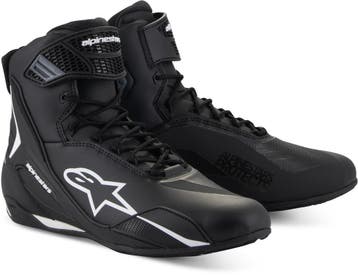Alpinestars Faster-4 Zwart Wit Motorschoenen, Motoren, Nieuw met kaartje, Alpinestars, Laarzen, Heren