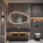 HIPP Design Phantom Organische LED spiegel - 120 x 70 cm -, Ophalen of Verzenden, Nieuw