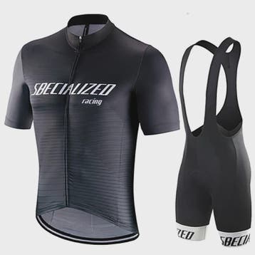Pro Team Fietskleding Set: Zomer Wielershirt & Bib Shorts vo, Verzenden, Nieuw