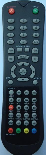 Afstandsbediening Tve lcd2215fh dvd-vbt, Ophalen of Verzenden, Nieuw, Origineel