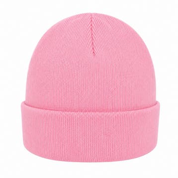 Beanie Muts - Effen - Lichtroze, Nieuw