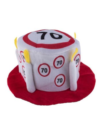 Feesthoed Verkeersborden 70 jaar, Kleding | Dames, Ophalen of Verzenden, Nieuw