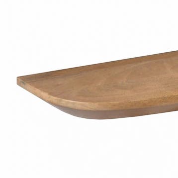 Wandplank Gusta Licht mango | 60 cm | Set van 3 | Starfurn, Ophalen of Verzenden, Nieuw