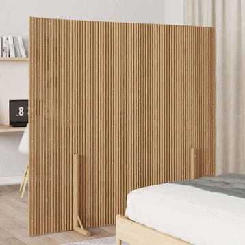vidaXL Scherm 180x170 cm bamboe, Tuin en Terras, Verzenden, Nieuw, Hout, 1 tot 2 meter