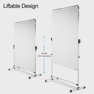Mobiel Hefbaar Diffusiepaneel met Vlinderframe - 1.5x2m Soft, Verzenden, Nieuw