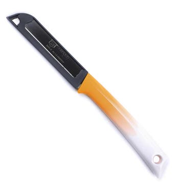 Solingen Schilmesje – RVS Glad – 19 cm met Blade Cover, Ophalen of Verzenden, Nieuw, Rvs of Chroom