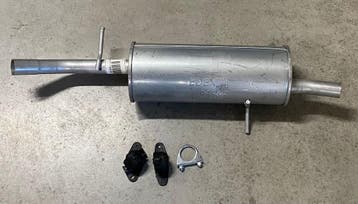 Einddemper, Uitlaat Citroen C2, C3, Verzenden, Nieuw