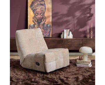 Relaxfauteuil Chill - Draaibaar & Verstelbaar - Cremona stof, Huis en Inrichting, Ophalen of Verzenden, Nieuw
